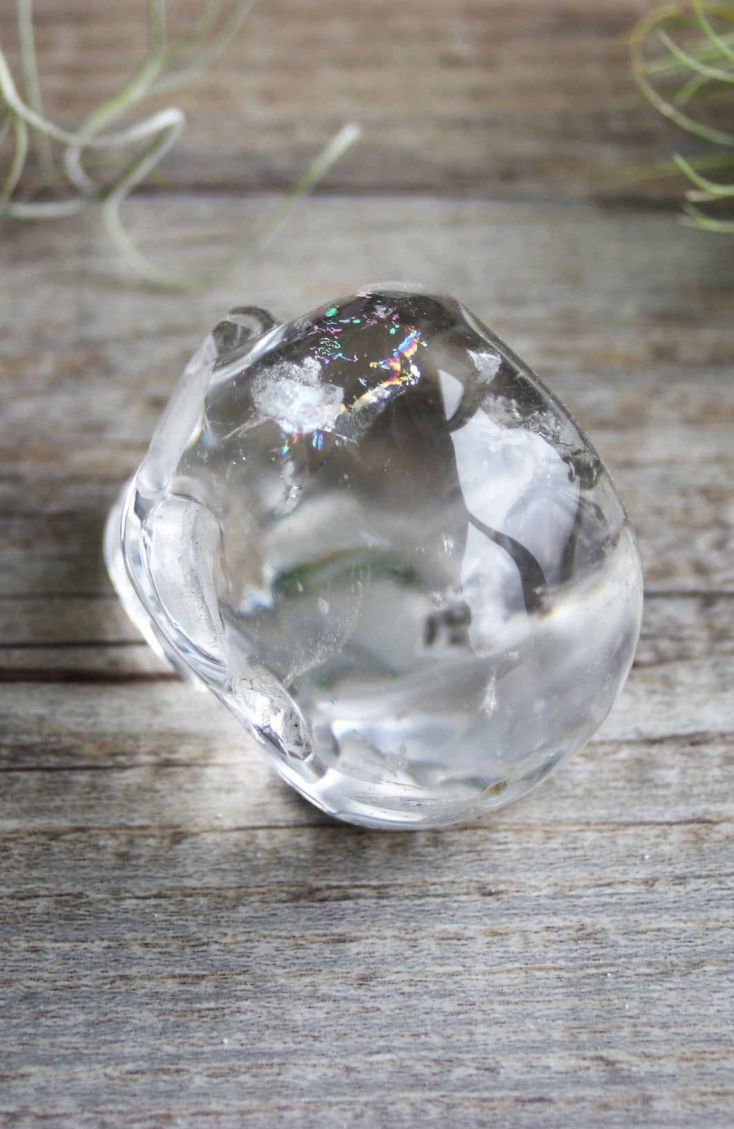 Clear Quartz Skull
